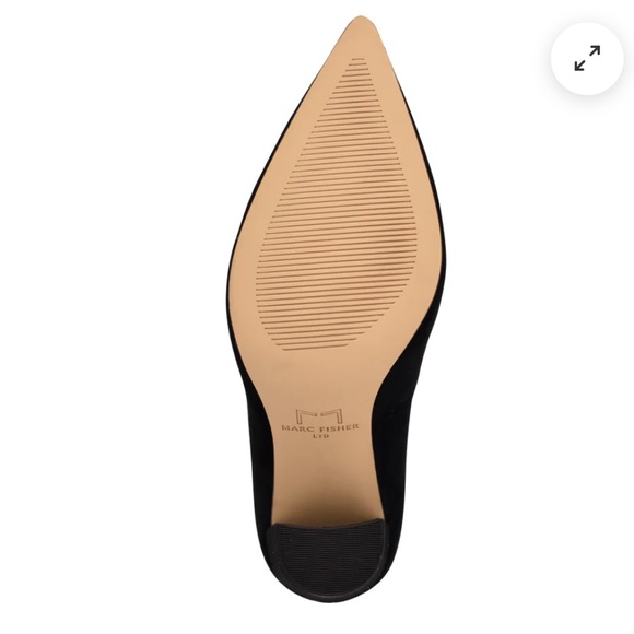 ABILENE BLOCK HEEL POINTY TOE PUMP - Picture 5 of 12